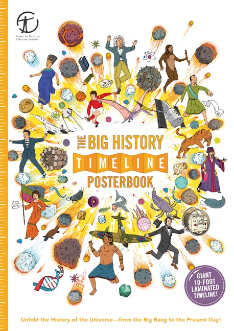 Book cover image for The Big History Timeline Posterbook ISBN: 9780995482036